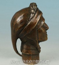 Antique Old Bronze Hand Carved