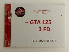 Libretto uso e manutenzione