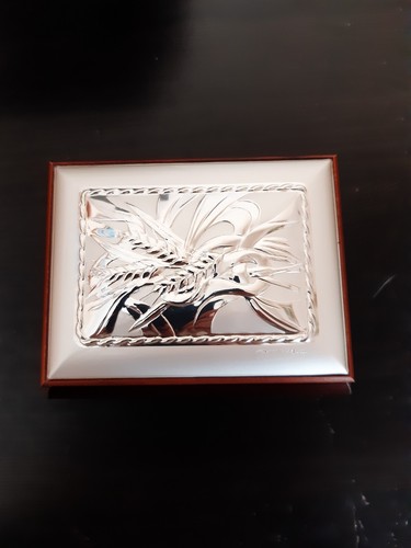 Portagioie legno argento - legno,