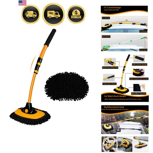 Spazzola pulizia auto curva - pulizia,