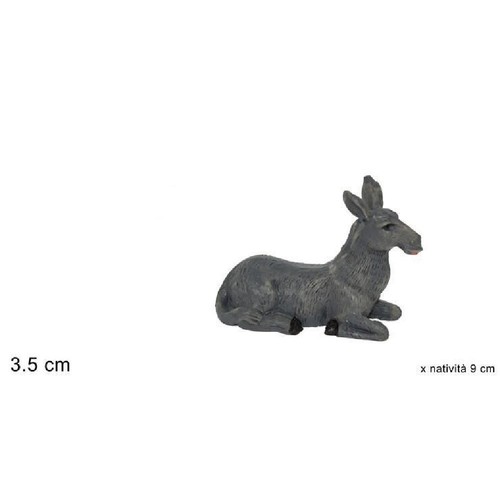 Statuina asinello 5cm - asinello, 3.5cm
