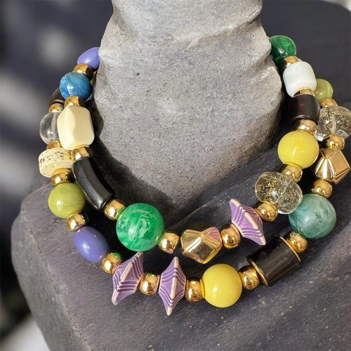 Collana maxi collier anni - maxi,
