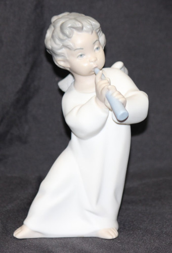 Lladro 4540 angelo - angelo, flauto