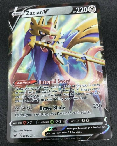 Zacian ultra rare - v,