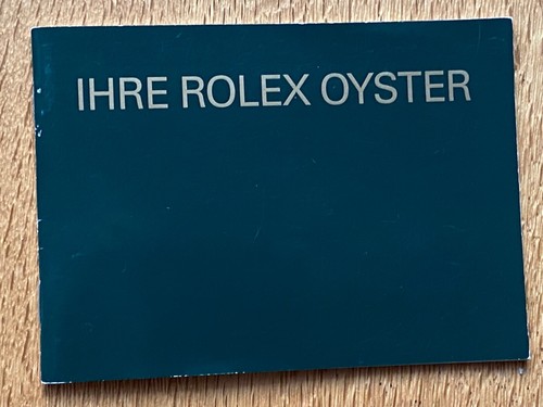 Tuo rolex oyster istruzioni - il,