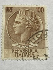 Rare Repvbblica Italiana 100