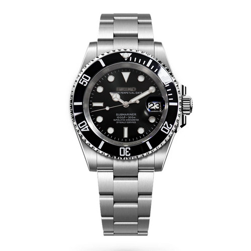 Black sub seiko diver - sub, nh35