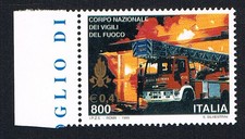 ITALIA 1 FRANCOBOLLO VIGILI