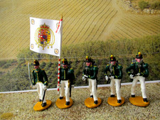 SOLDATINI DI PIOMBO REGNO DUE SICILIE CACCIATORI A PIEDI  1860  TOYSOLDIERS