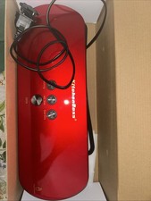 MACCHINA SIGILLATRICE SOTTOVUOTO KITCHENBOSS G200 ROSSA - PRATICAMENTE NUOVA