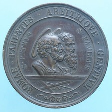 PIO IX MEDAGLIA 1867 1800 ANNI
