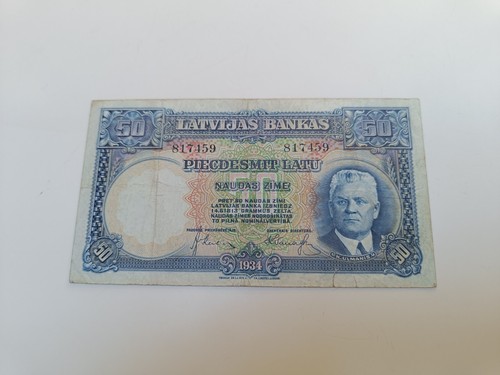 Banconota latvijas bankas - banconota,