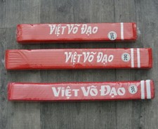 Ceinture rouge de Vovinam-Viet vo dao "Deluxe"