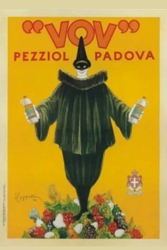 Targa vintage vov pezziol - targa, "vov