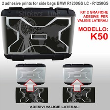 2 adesivi borse valigie BMW
