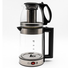 Bollitore per tè in vetro 1,7