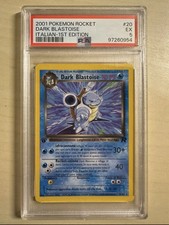DARK BLASTOISE 20/82 Italian - Prima edizione Team Rocket - Pokémon