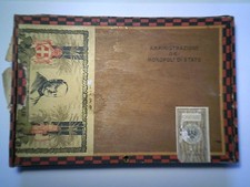 Rara Scatola Sigari "CONTE DI