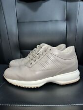 Hogan Interactive Donna Grigio Topo N. 37 Usate Scarpe Sneakers Shoes