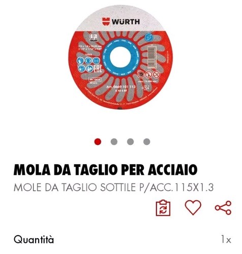 Dischetti disco taglio - dischetti, da