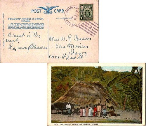Panama stemma c1925 agenzia - 1c,