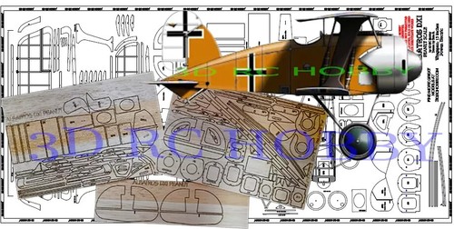 Albatros dxi biplano arachidi - albatros,