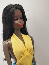 BARBIE VINTAGE  RARA MALIBU   CHRISTIE  ANNI 70 KOREA .