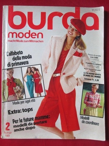 Burda moden con cartamodelli - burda,