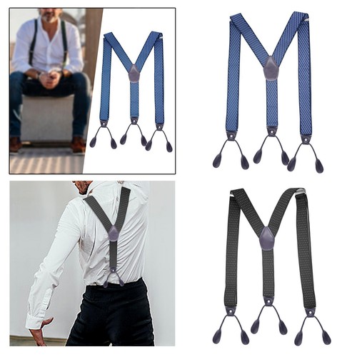 Bretelle uomo con clip - da,