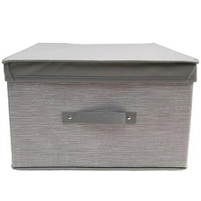 Scatola Porta Indumenti in Tessuto Organizer Armadio o Sottoletto Box 36x48H19 G