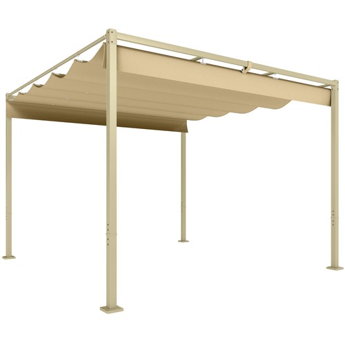 Outsunny gazebo pergola 3x3 - outsunny,