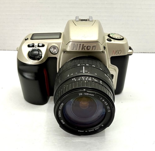Nikon n60 argento nero - n60,