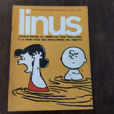 LINUS N. 4 - LUGLIO 1965 - ANNO I - ORIGINALE