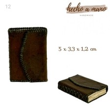 Libro miniatura cuero