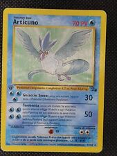 Pokemon Articuno Fossil 17/62 Prima edizione 1 ed Non Holo