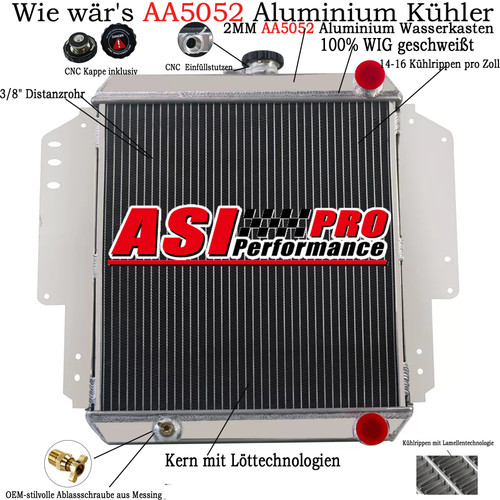 Radiatore alluminio per - , suzuki