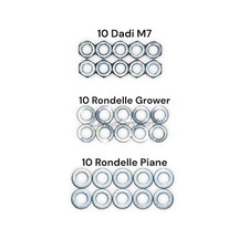 Kit 10 Dadi 10 Rondelle piane