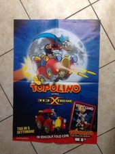Poster Per Edicola Per L'uscita Di Topolino N.3006 Con La 313 Xtreme Paperinik