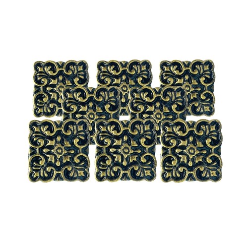 Ferro decorativo quadrato - ferro,