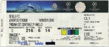 Ticket Juventus Sevilla Europa