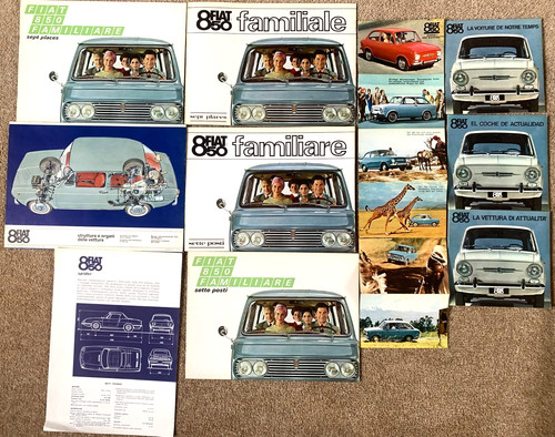Fiat 850 spider berlina - fiat,