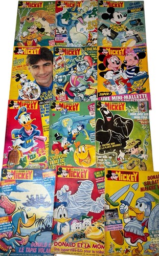 Vintage journal mickey - le,