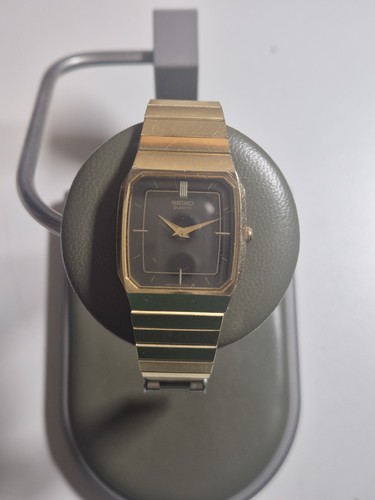 Seiko tank gold quartz - tank, japan