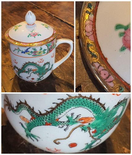 Tazza con coperchio per