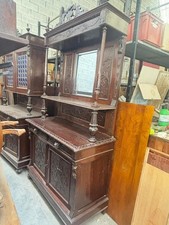 Credenza Antica a Doppio Corpo