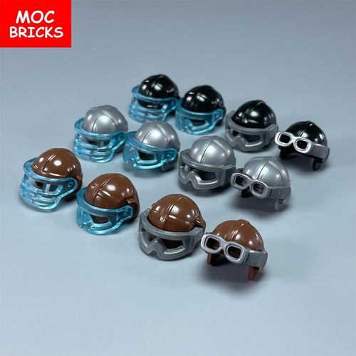 Casco minifigure pilota - casco,