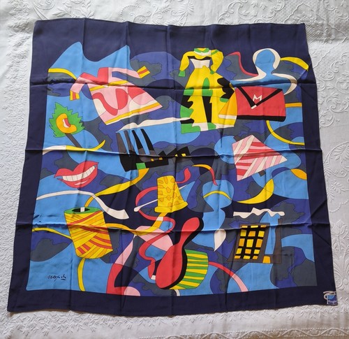 Foulard arte ugo nespolo - ugo, x