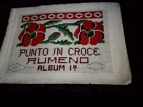 Album punto in croce - album,