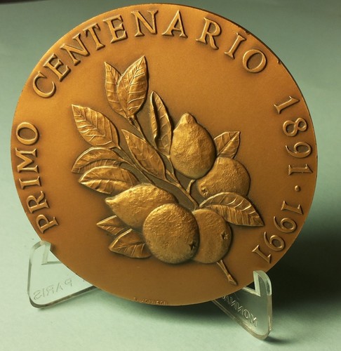 Medaglia centenario banca - medaglia,