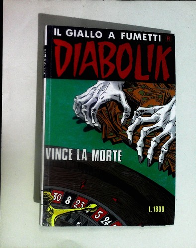 Diabolik ristampa costola - diabolik,